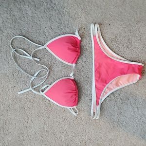 Victoria's Secret string bikini pink size M